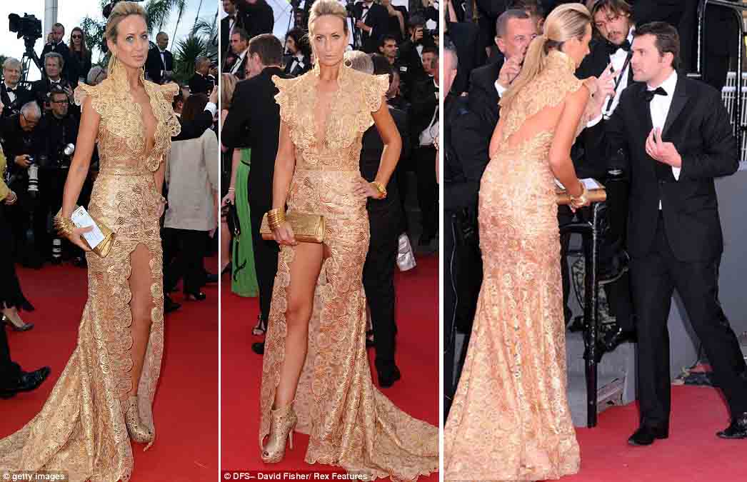 Lady Victoria Hervey Diusir, Berpose Kelamaan di Karpet Merah